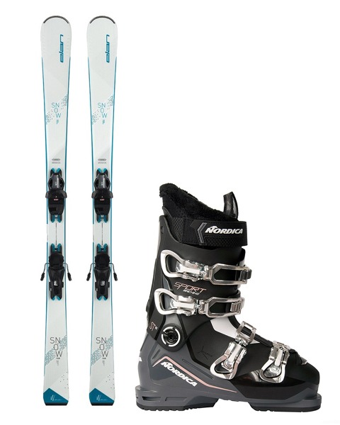 엘란 SNOW WHITE LS 여성 스키세트 (노르디카  SPORTMACHINE 3 ST W)