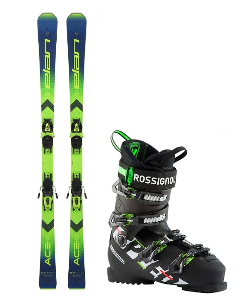 엘란 남성 회전용 스키세트 3 SLX PRO SET (로시놀 SPEED 100)