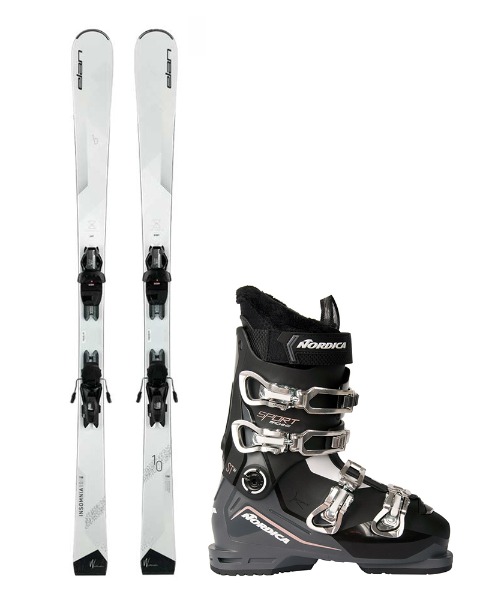 엘란 INSOMNIA 10 여성 스키세트 3 (노르디카 스포츠머신 ST W)